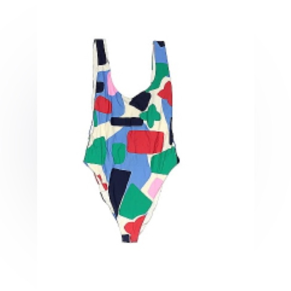 Aerie one piece swim size L NWOT with low back and high cut sides